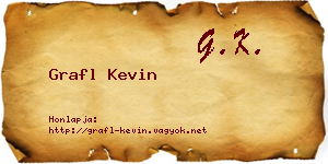 Grafl Kevin névjegykártya